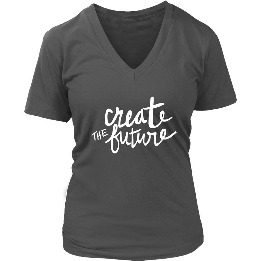 Create the Future Women's V-Neck Tee