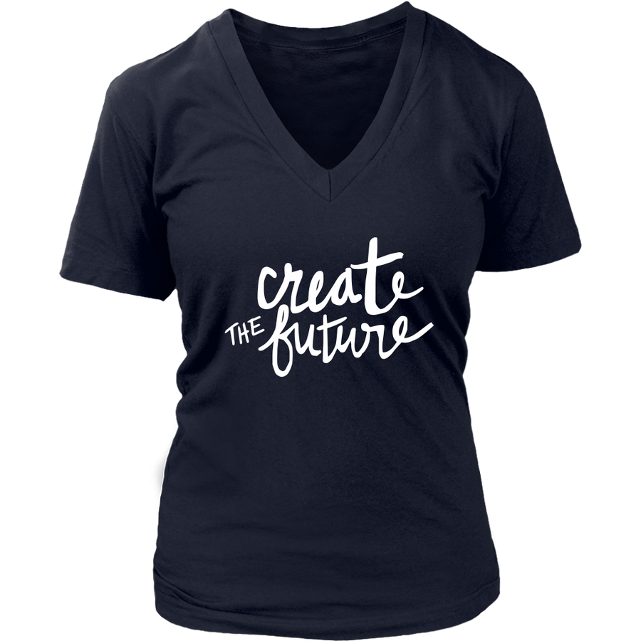 Create the Future Women's V-Neck Tee