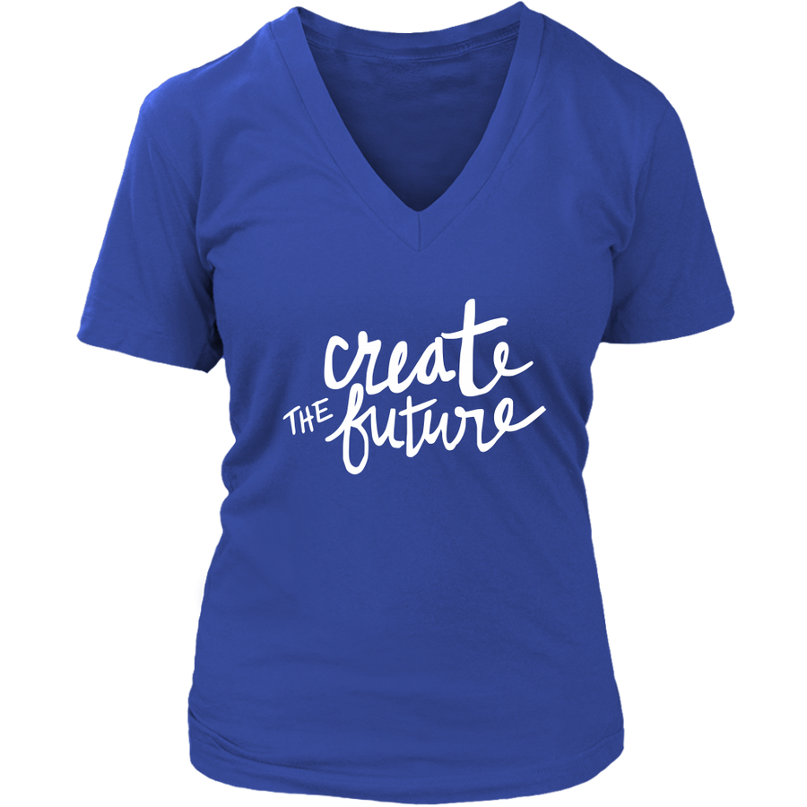 Create the Future Women's V-Neck Tee