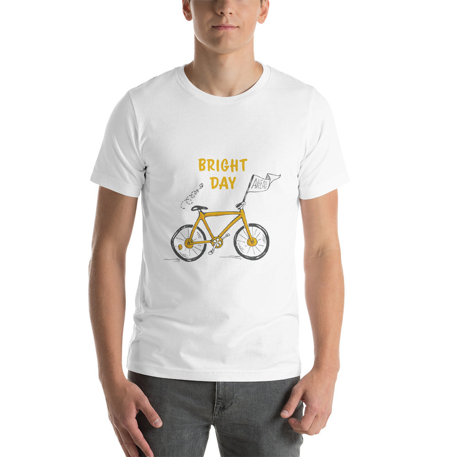 Bright Day Ahead – Men’s Crewneck Graphic Tee