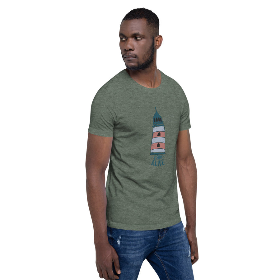 Vision Alive Men’s Crewneck Graphic Tee