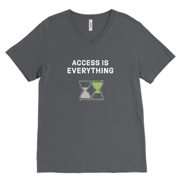 Access is Everything Men's V-Neck Graphic Tee